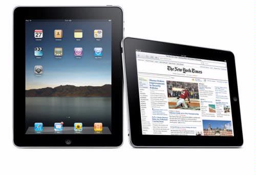Steve Jobs onthult iPad.